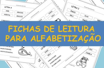 Fichas de Leitura para Alfabetização – De A a Z