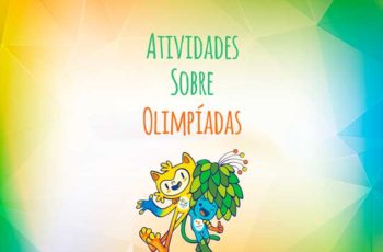 Atividades sobre Olimpíadas Rio 2016 para 1º ano