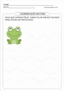 10 - Atividades de Coordenação Motora para Educação Infantil