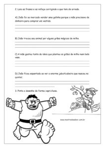 10 - Atividades João e o Pé de Feijão