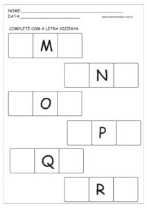 11 - Atividade Alfabeto
