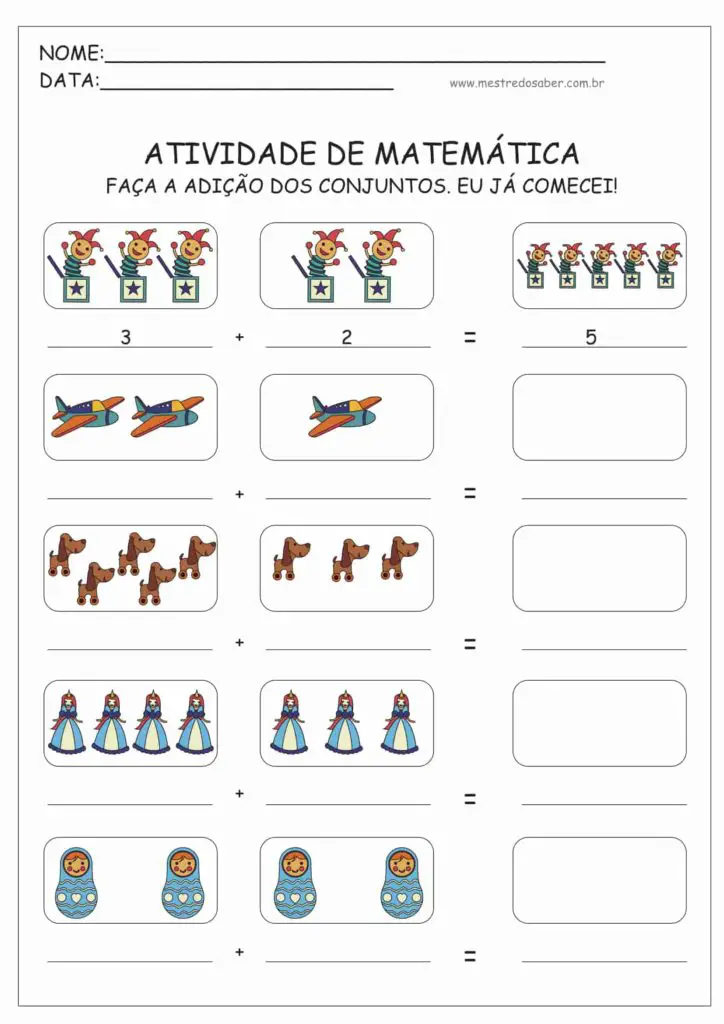 11 - Atividades de Matemática Educação Infantil