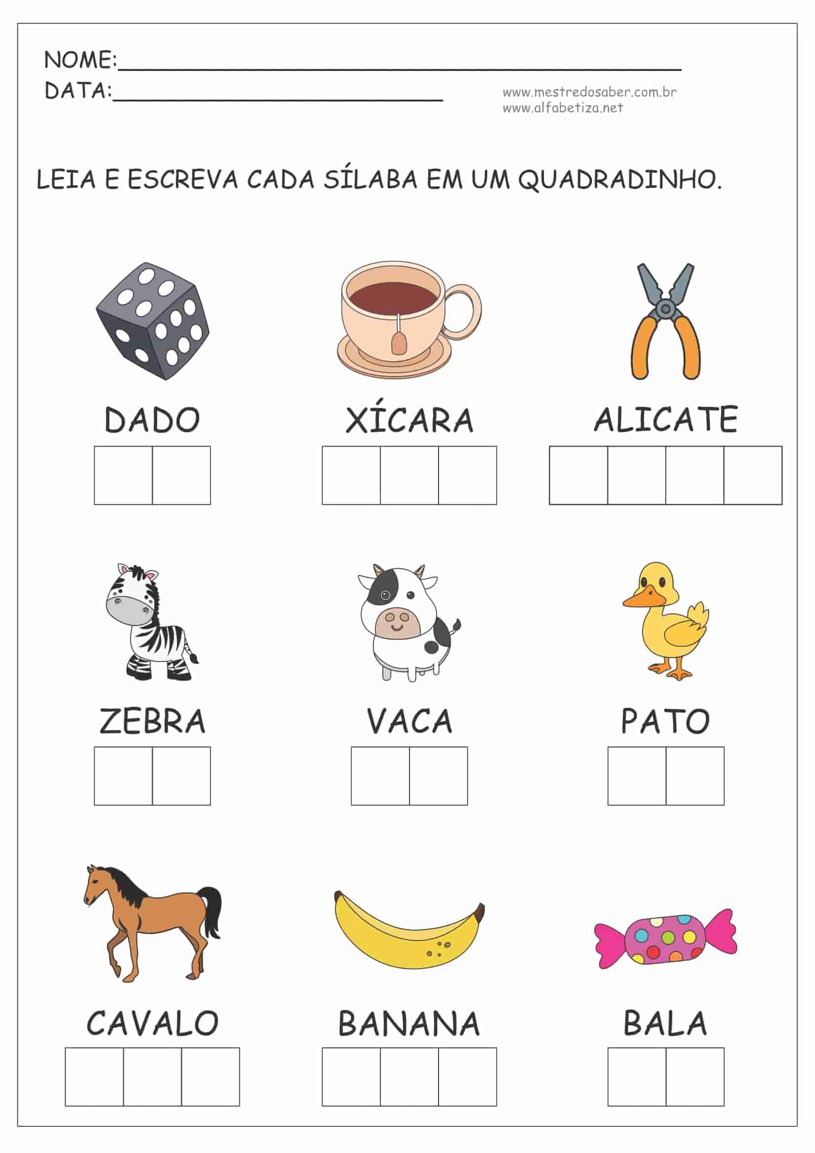 Arquivo de mec alfabetização - Atividades Infantil