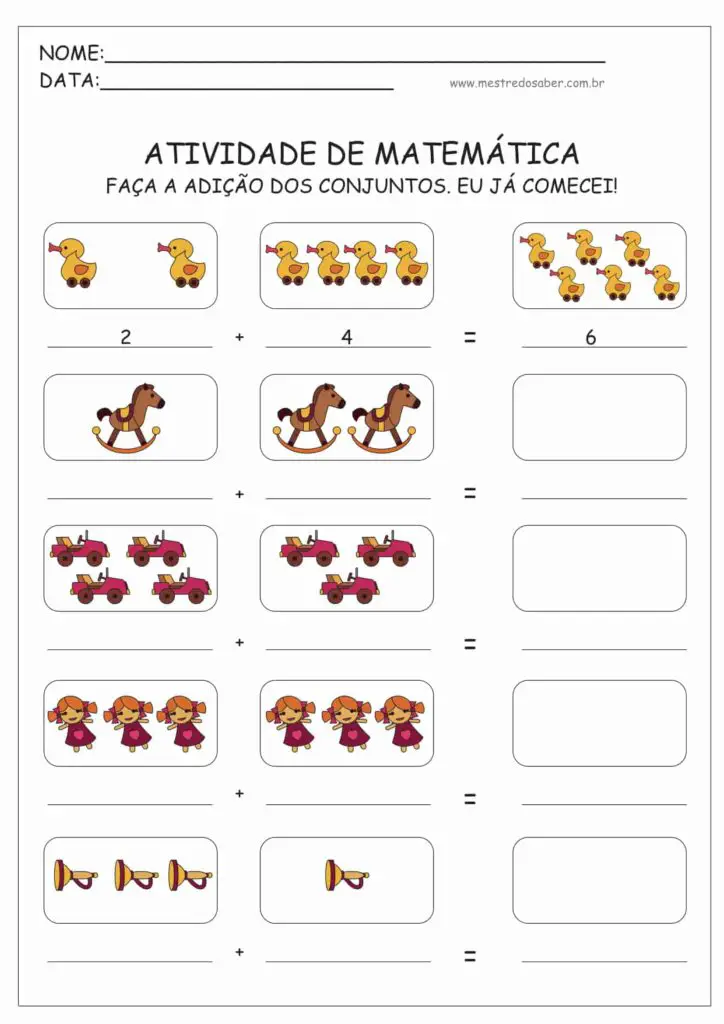 12 - Atividades de Matemática Educação Infantil