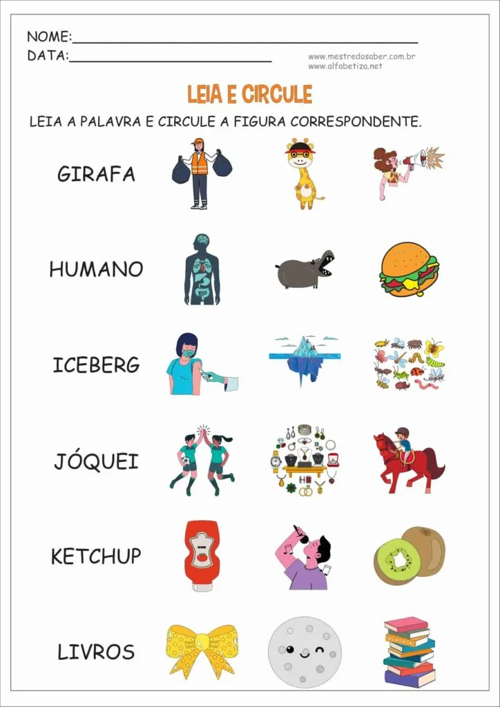 Atividades para Imprimir 5 2 - Atividades para Imprimir