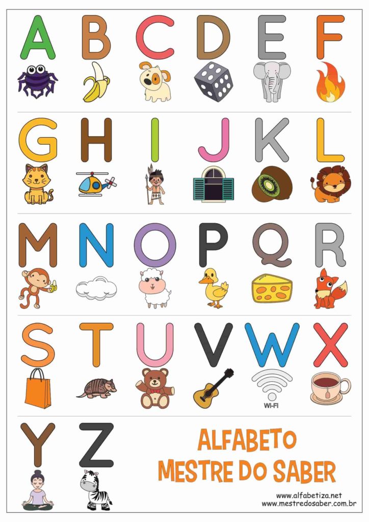 3 - Alfabeto para Crianças
