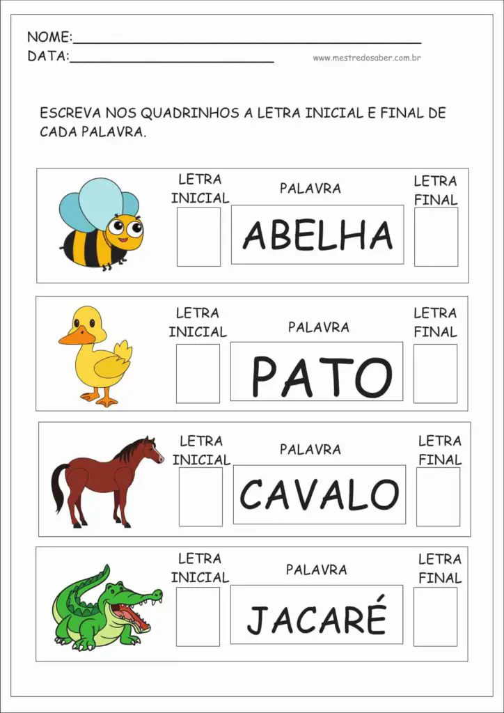 3 - Atividade para Crianças