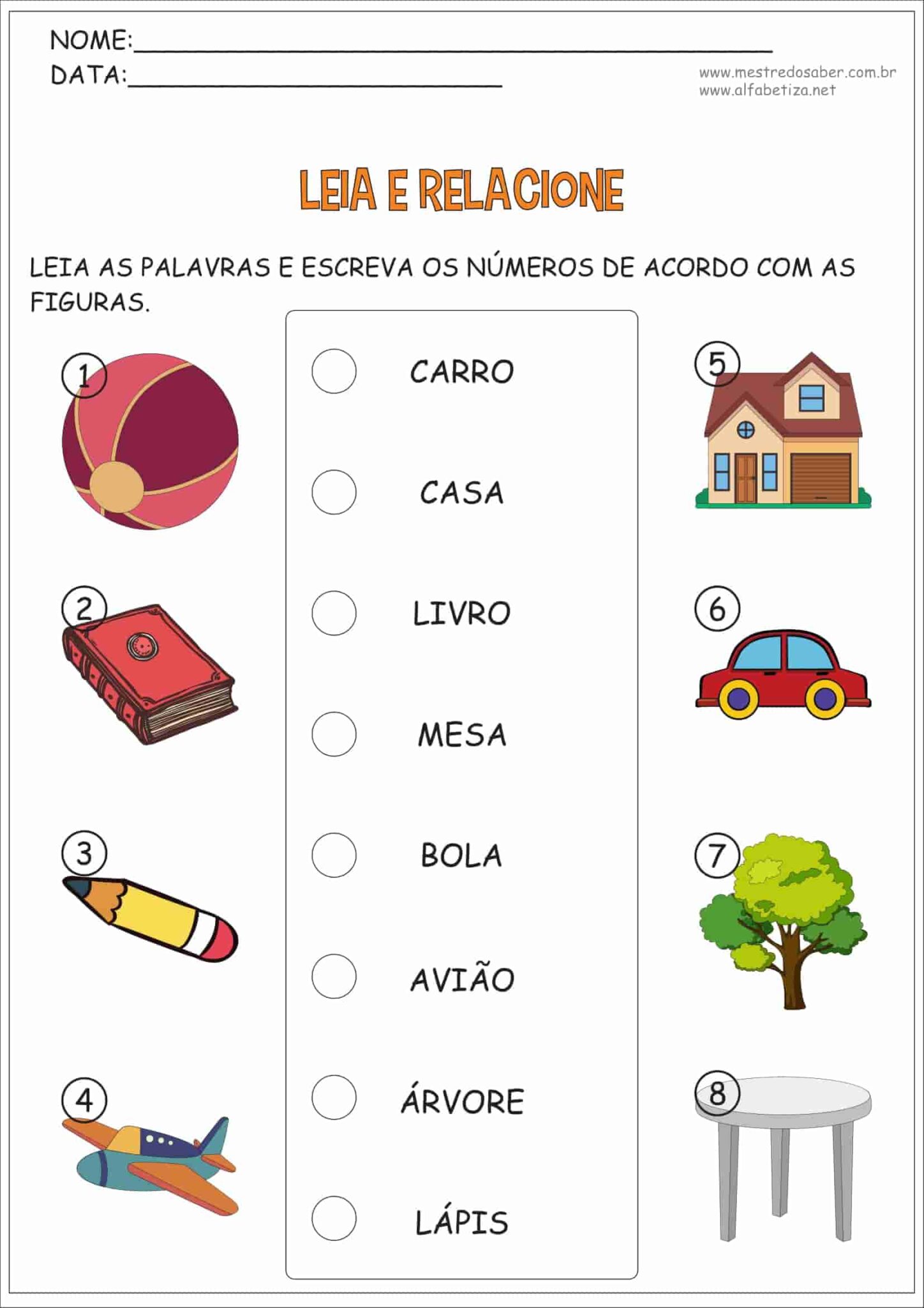 Atividades para Crianças de 6 Anos - Mestre do Saber