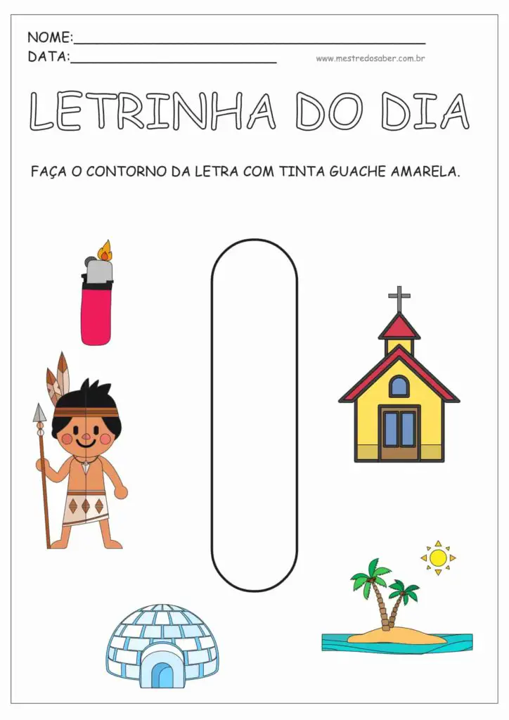 3 - Atividades para Educação Infantil 4 anos