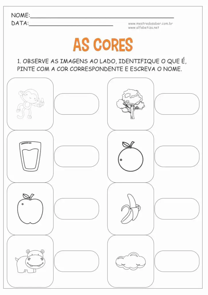 4 - Atividades com Cores