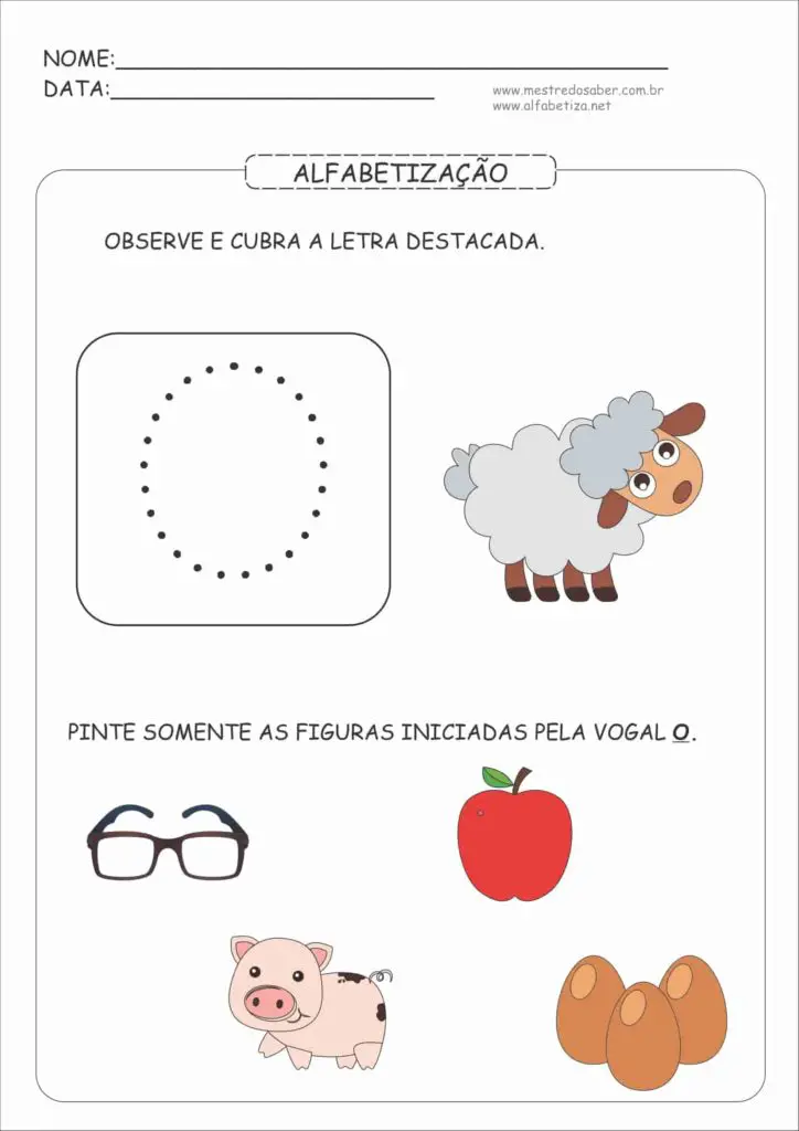 4 - Atividades para Educação Infantil 5 anos