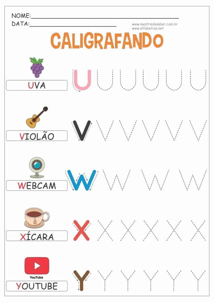 Alfabeto Pontilhado para Imprimir 9 5 - Letras Pontilhadas