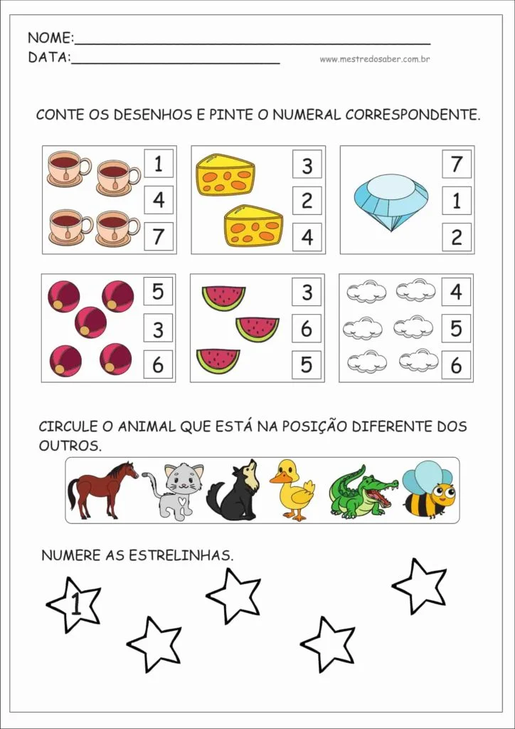 Atividade para Crianças 8 5 - Atividade para Crianças