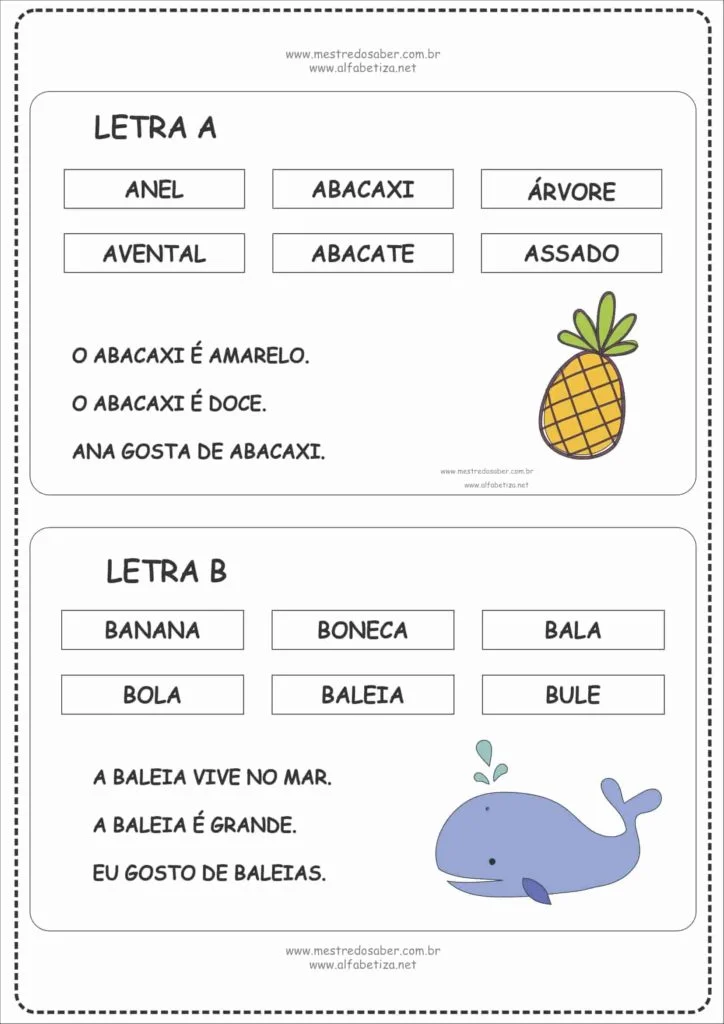 Atividades com a Letra A 8 5 - Atividades com a letra A