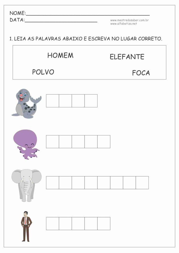 4 - Atividades de Alfabetização e Letramento