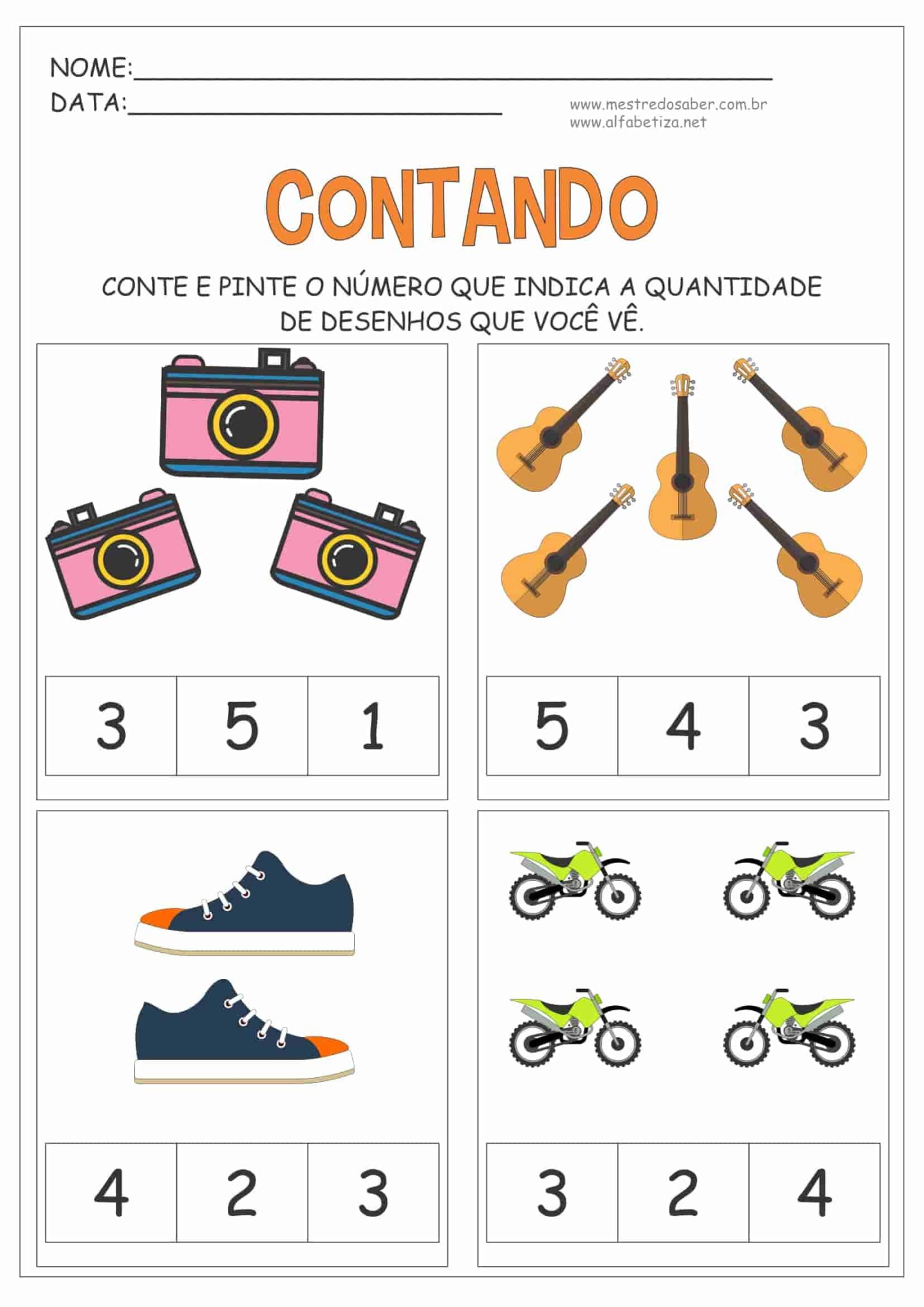 Atividades Educação Infantil 4 anos - Mestre do Saber