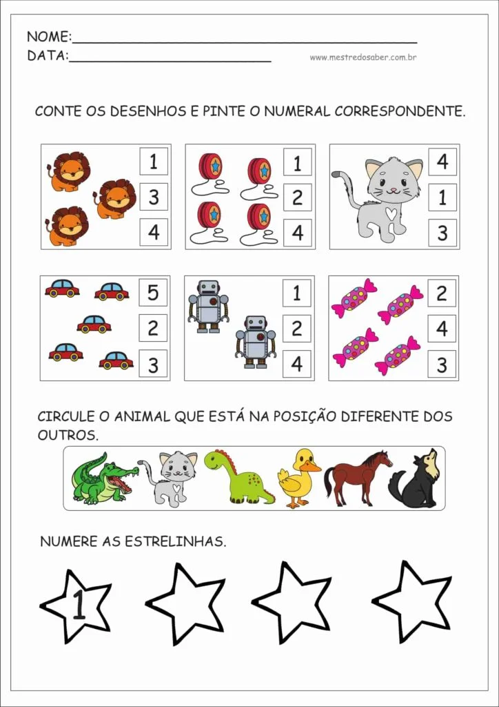Atividade para Crianças 9 6 - Atividade para Crianças