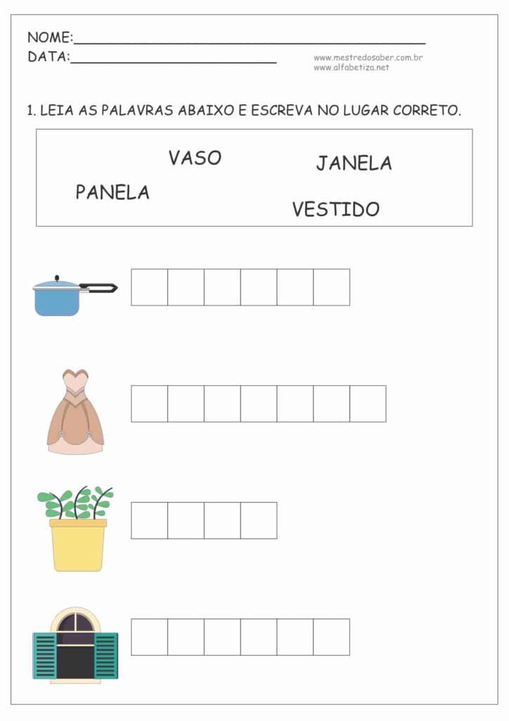 5 - Atividades de Alfabetização e Letramento