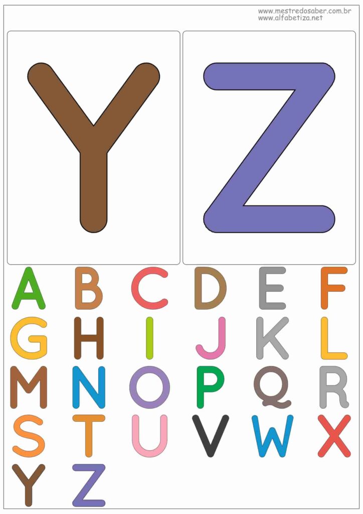 7 - Alfabeto Colorido