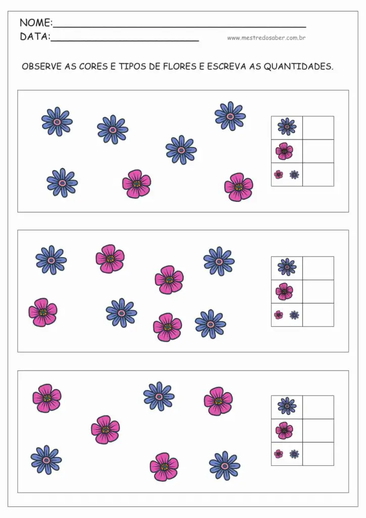 7 - Atividades de Alfabetização Matemática