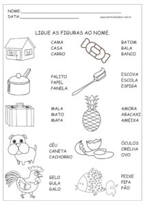 7 - Atividades de Português 1 ano