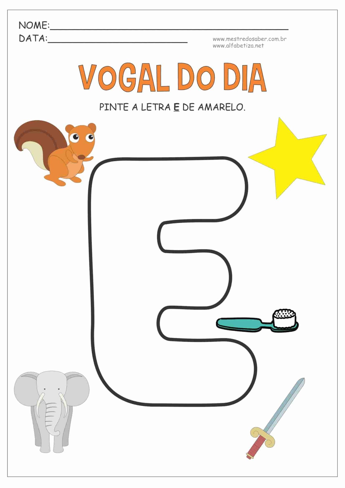 Atividades Educação Infantil 4 anos - Mestre do Saber
