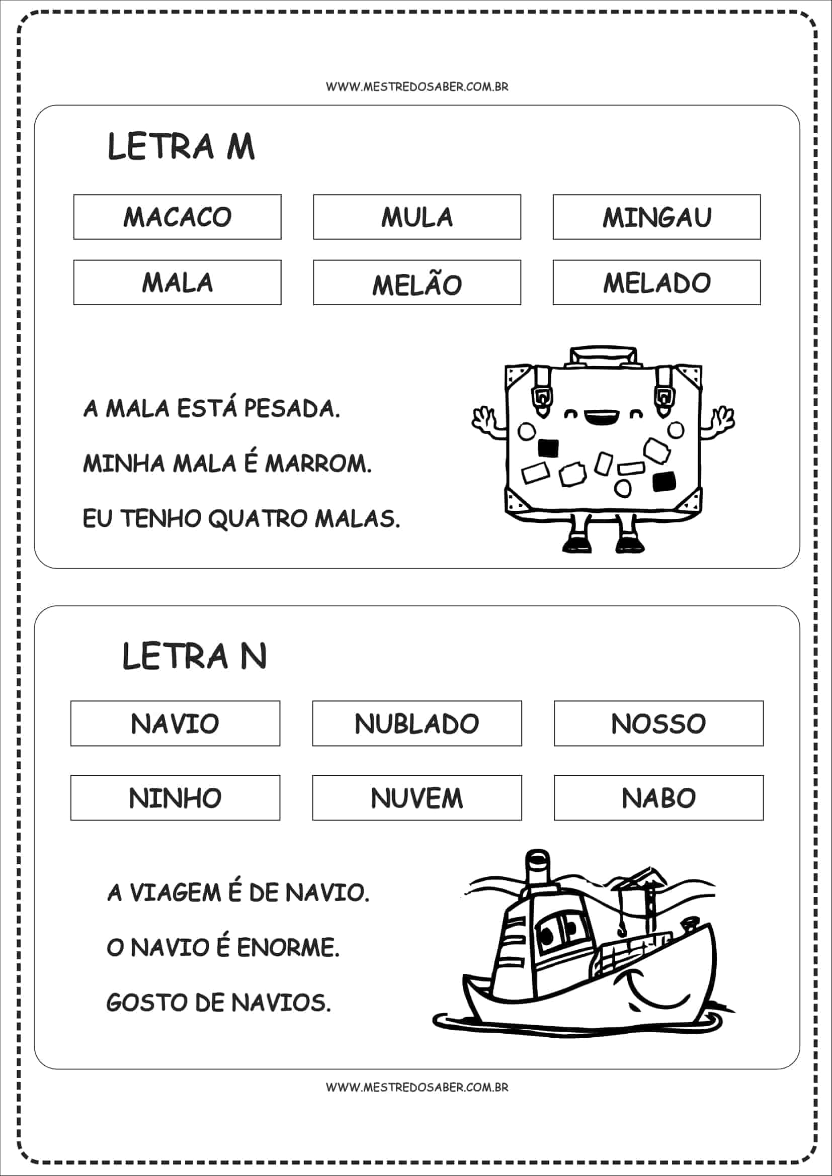 Fichas de Leitura para Alfabetização - Jogos e Brincadeiras