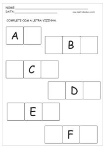 9 - Atividade Alfabeto