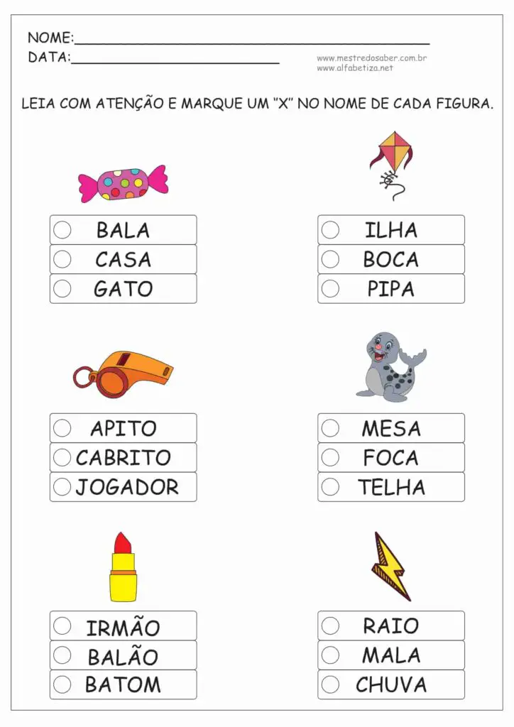 9 - Atividades de Alfabetização e Letramento