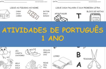30 Atividades de Português 1 ano