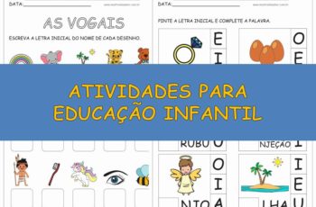 Atividades para Educação Infantil
