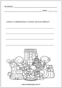 Atividades de Natal para Educação Infantil - Mestre do Saber - Atividades de Alfabetização Atividades de Natal para Educação Infantil - Mestre do Saber - Atividades de Alfabetização