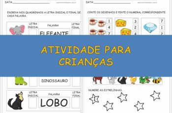 Atividade para Crianças