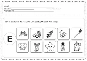 2 - Atividades com Vogais Educação Infantil