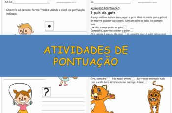 Atividades de Pontuação
