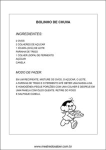 Caderno de receitas para o dia das mães - Receita 4