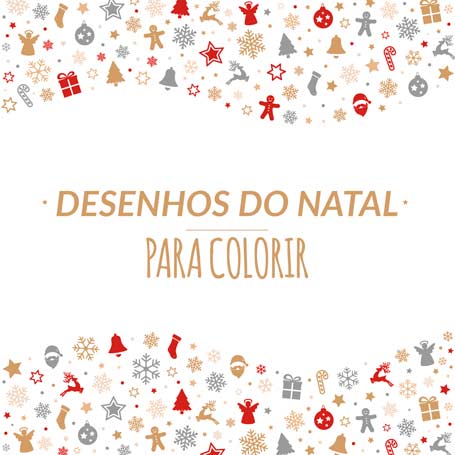 desenhos do natal para colorir