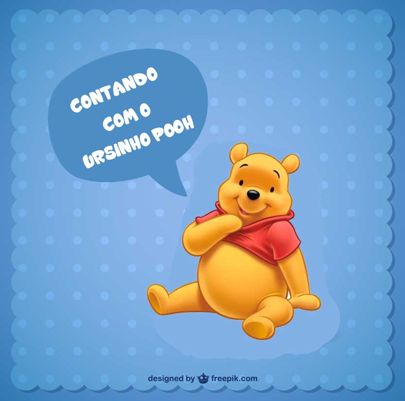 Atividades contando com o ursinho pooh - Destaque