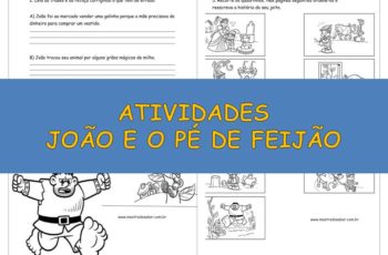 Atividades João e o Pé de Feijão