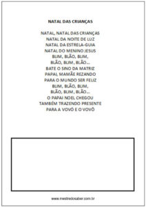 Atividades de Natal para Educação Infantil - Mestre do Saber - Atividades de Alfabetização Atividades de Natal para Educação Infantil - Mestre do Saber - Atividades de Alfabetização