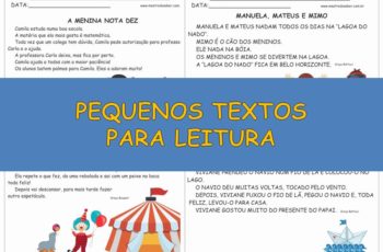 Textos Curtos: Pequenos Textos para Leitura